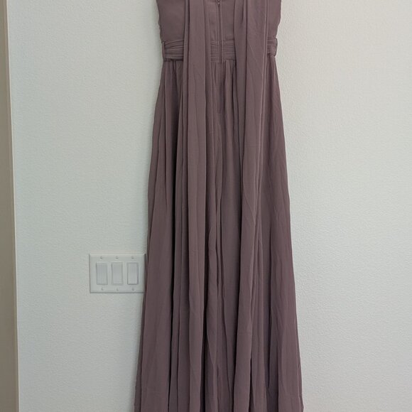 Birdy Grey Grace Convertible DARK MAUVE Bridesmaids Dress XS - Picture 10 of 14